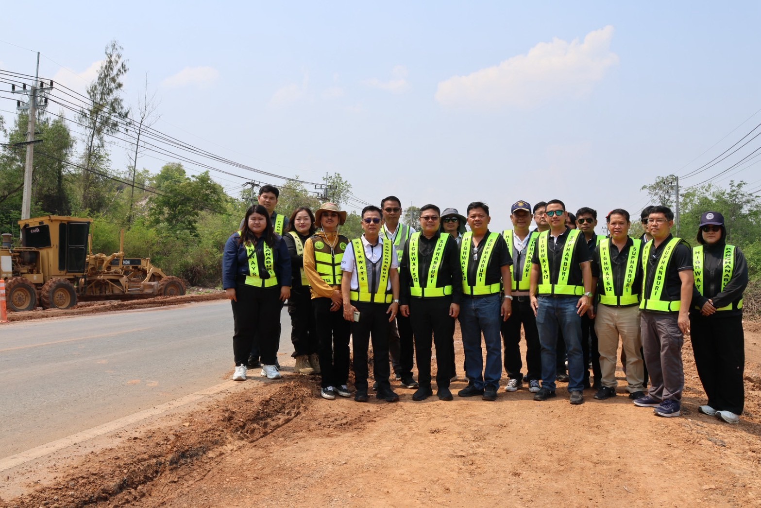 ตรวจสอบความปลอดภัยทางถนน ระหว่างงานก่อสร้าง ROAD SAFETY AUDIT พื้นที่แขวงทางหลวงกาญจนบุรี