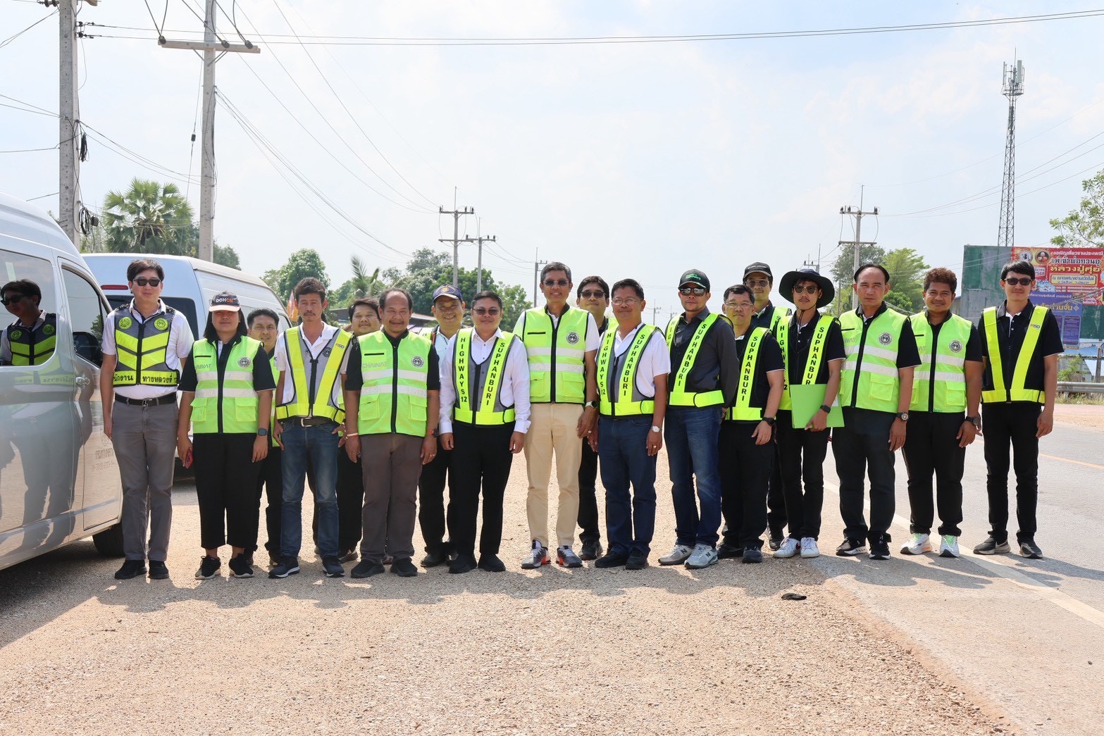 ตรวจสอบความปลอดภัยทางถนน ระหว่างงานก่อสร้าง ROAD SAFETY AUDIT พื้นที่แขวงทางหลวงชัยนาท