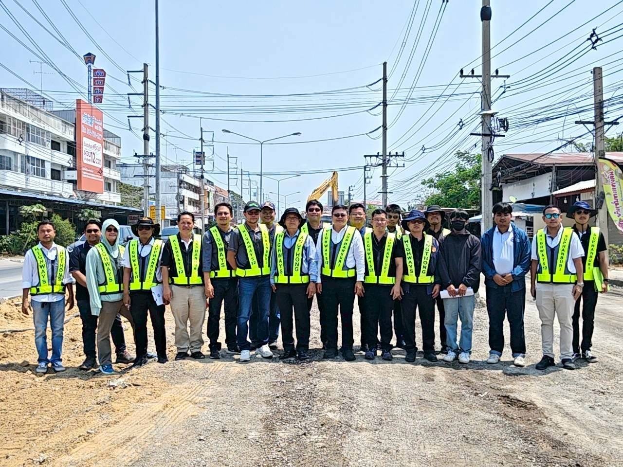 ตรวจสอบความปลอดภัยทางถนน ระหว่างงานก่อสร้าง ROAD SAFETY AUDIT พื้นที่แขวงทางหลวงอ่างทอง